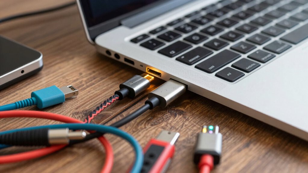 test chargers and cables