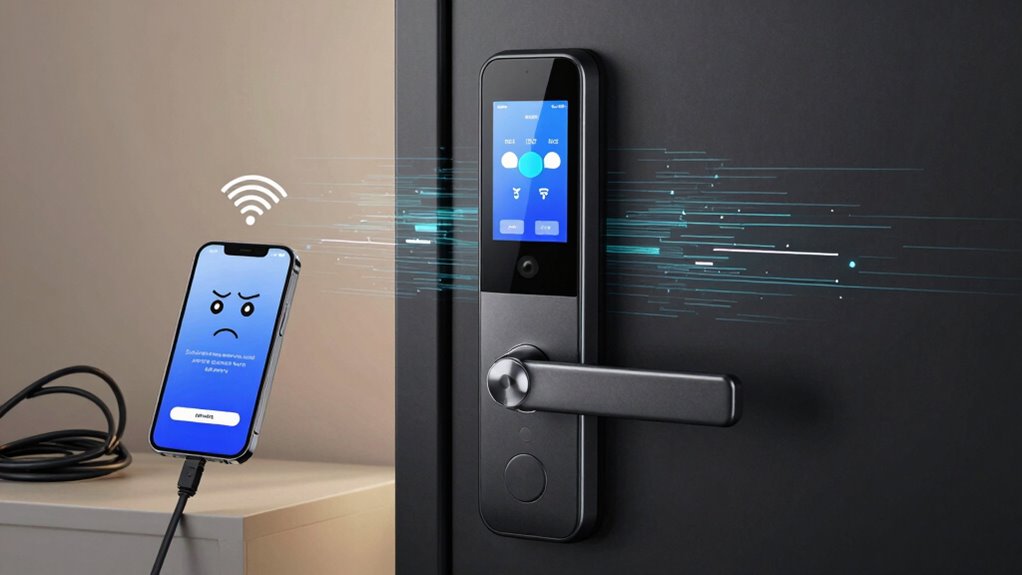 troubleshoot smart lock connectivity