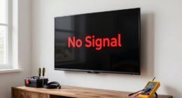troubleshoot tv signal issue