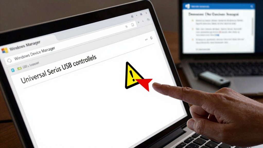 troubleshoot usb device issues