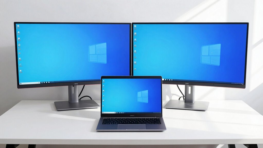 troubleshooting dual monitor setup