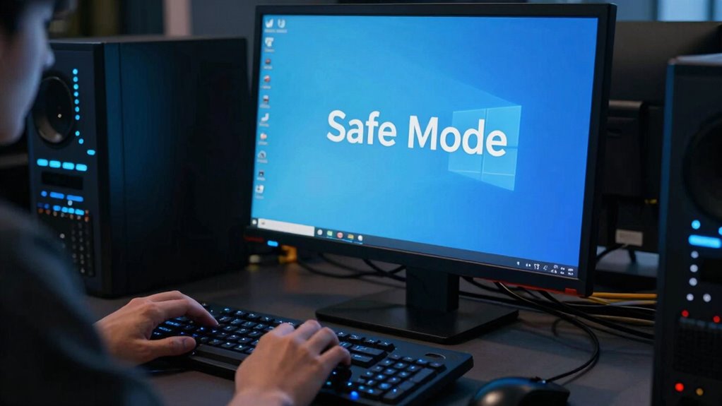 troubleshooting with safe mode