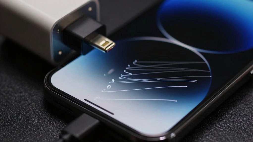 unintended touches from interference