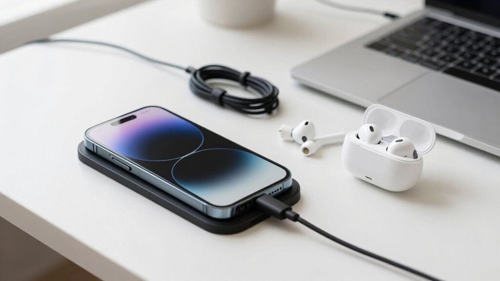 unplug devices to preserve battery