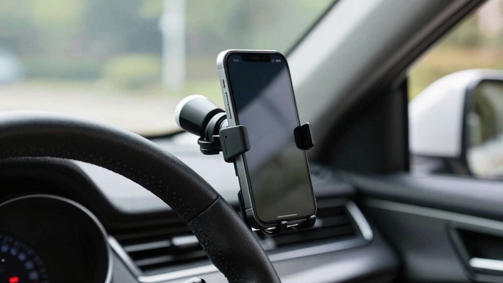 unsafe phone mounts risks