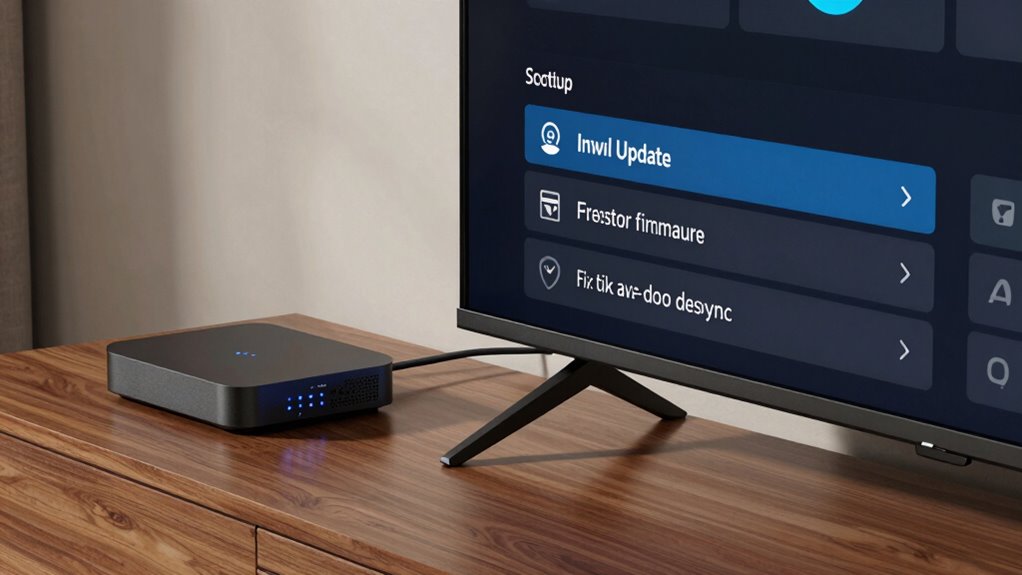update firmware for sync