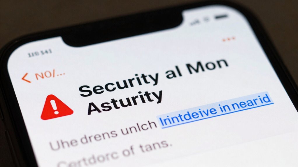 verify alert source carefully