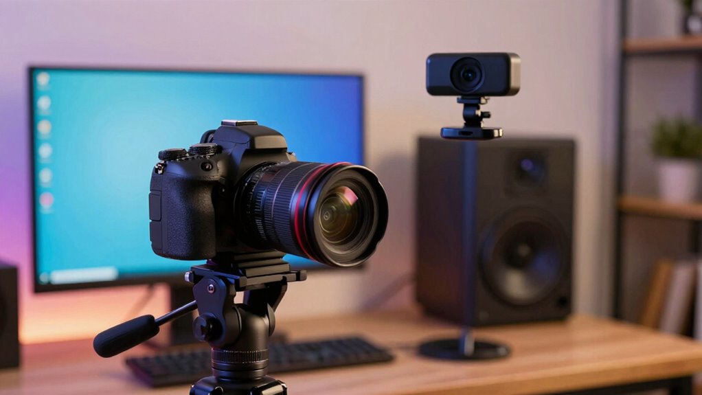 webcams vs dedicated cameras