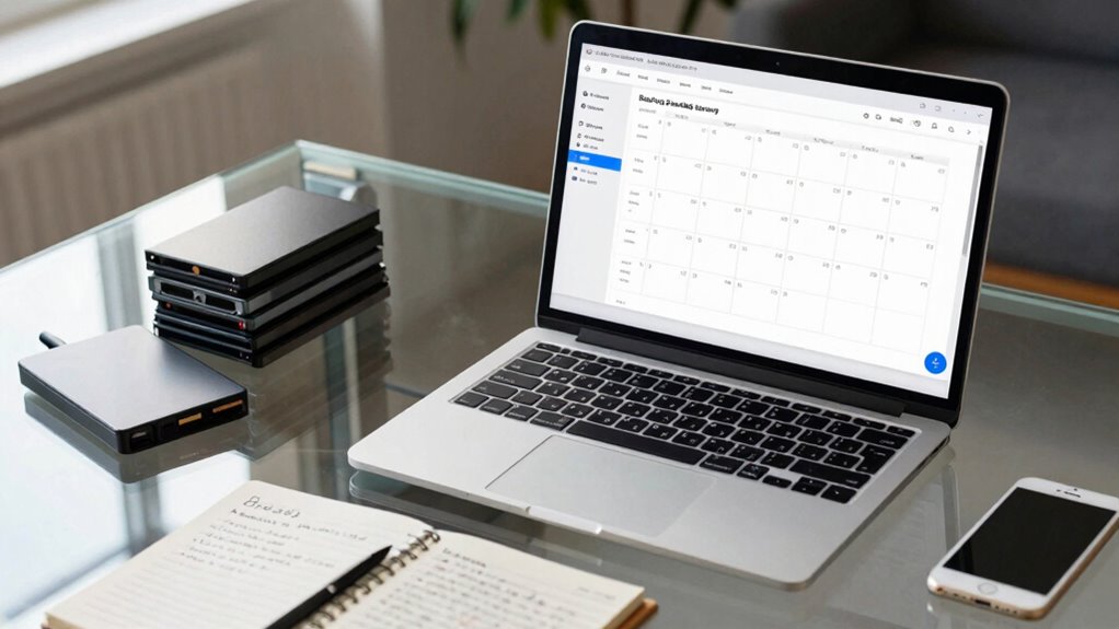 weekly backups suitable when data infrequent