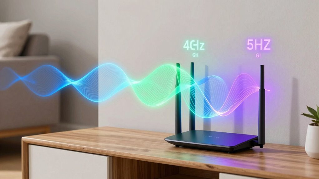 wi fi frequency affects range