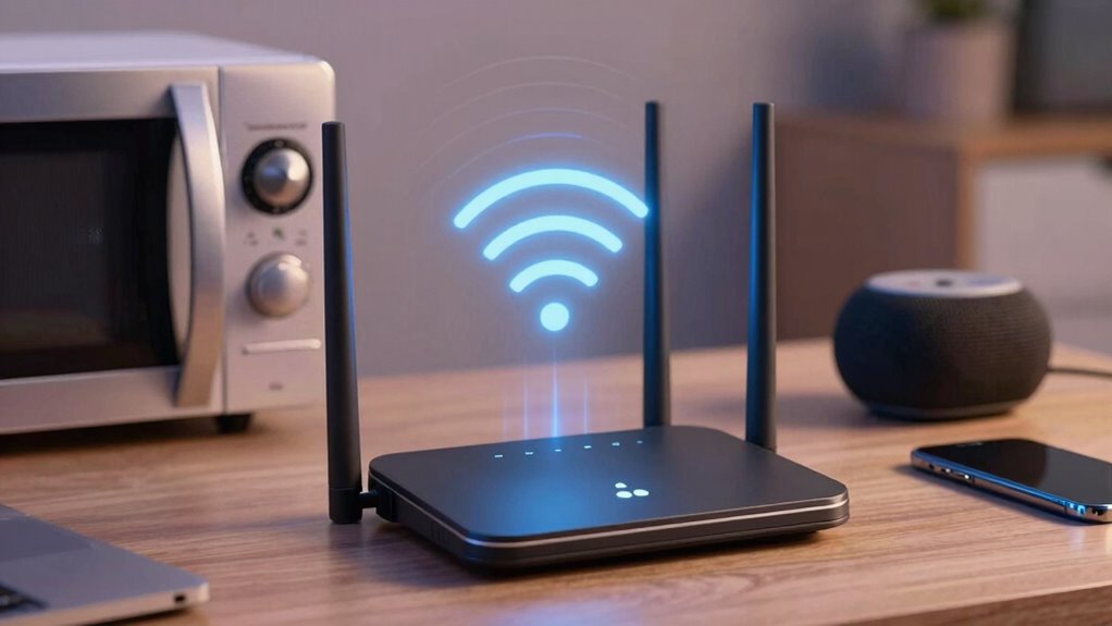 wi fi interference reduces internet speed