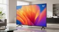 top 75 inch bright room tvs
