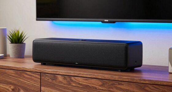 top center channel speakers