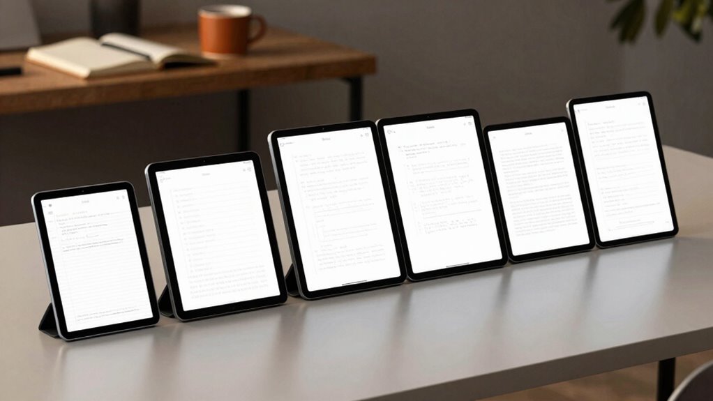 top e ink writing devices