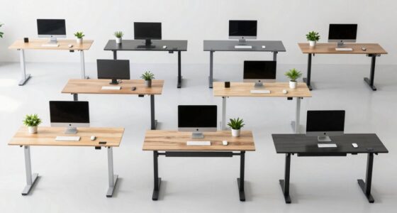 top electric standing desks