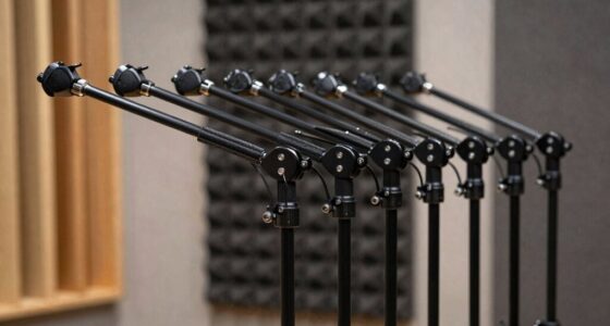 top heavy duty boom arms