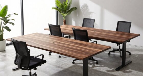 top solid wood standing desks