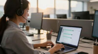 Customer service + BPO. The operational-scale displacement.