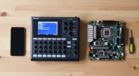 Running DOS on Behringers DDX3216 with a DIY x86-Bios from Scratch