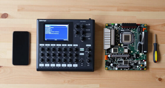 Running DOS on Behringers DDX3216 with a DIY x86-Bios from Scratch