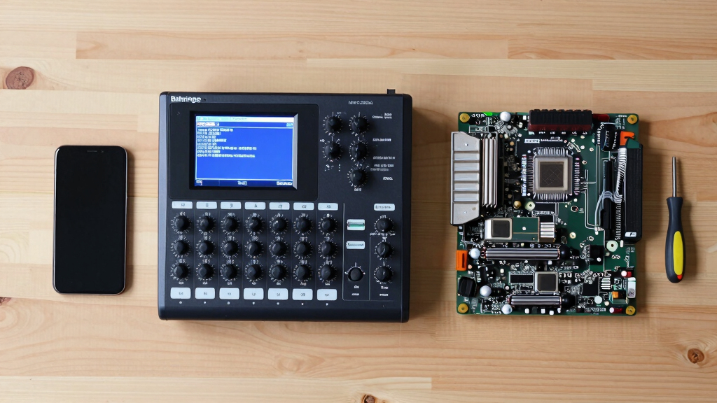 Running DOS on Behringers DDX3216 with a DIY x86-Bios from Scratch