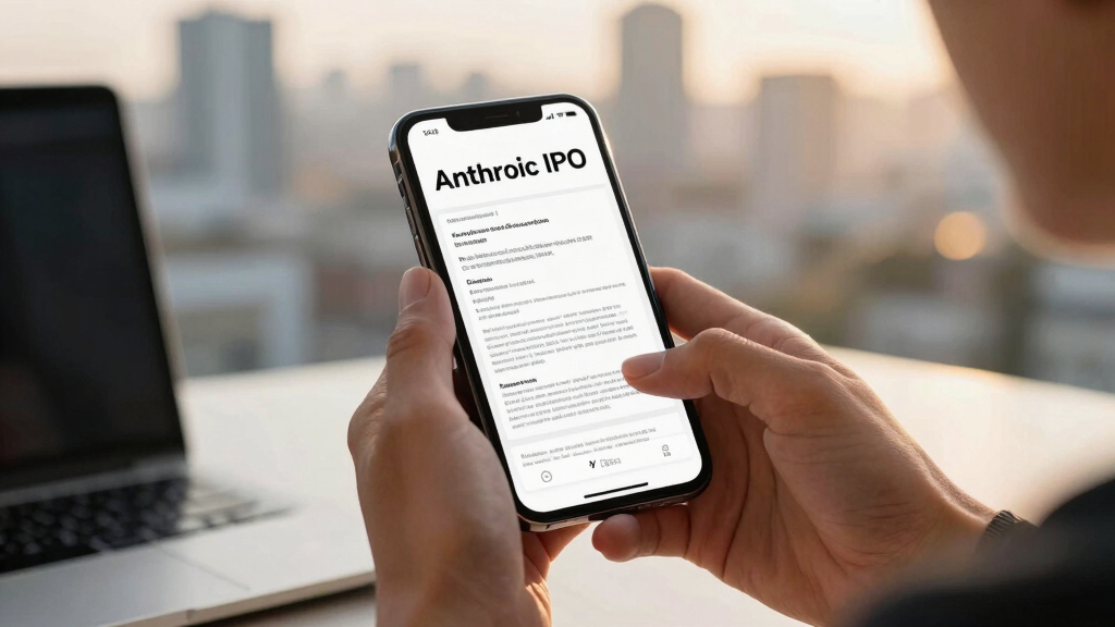 The Anthropic IPO Disclosure Document: What the S-1 Has to Say Before October