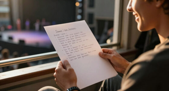 Event Day Success For Solo Performers Starts With One-Page Sheets