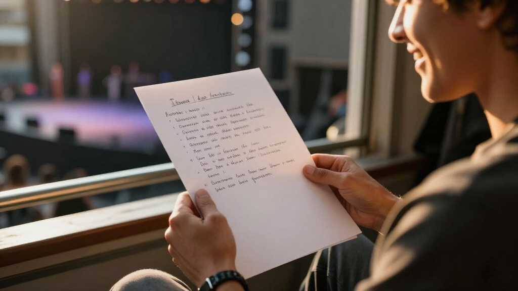 Event Day Success For Solo Performers Starts With One-Page Sheets