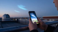 A Twilight Dial For AI: Following Noctilucent Clouds At 83 Km