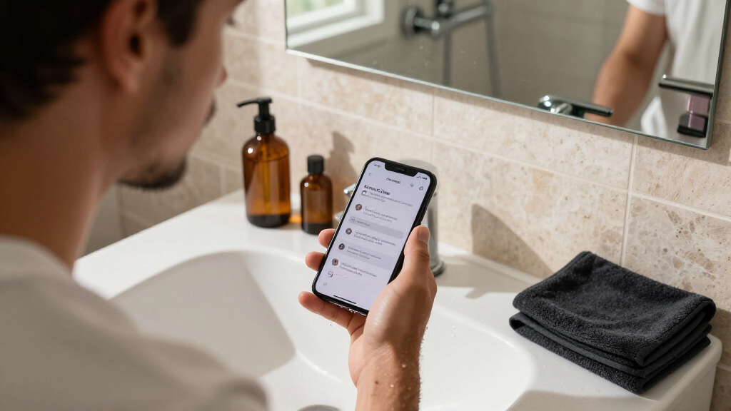 Track Your Daily Skincare Steps With A Men's Grooming App